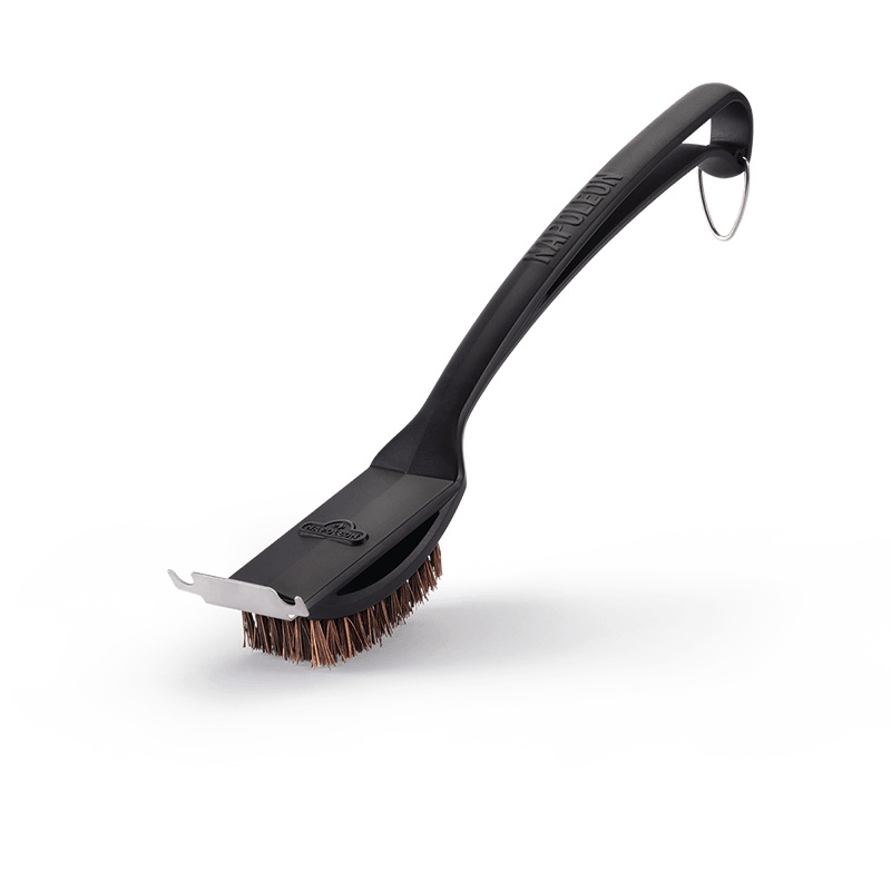Napoleon NATURAL FIBER GRILL BRUSH WITH GRID SCRAPER