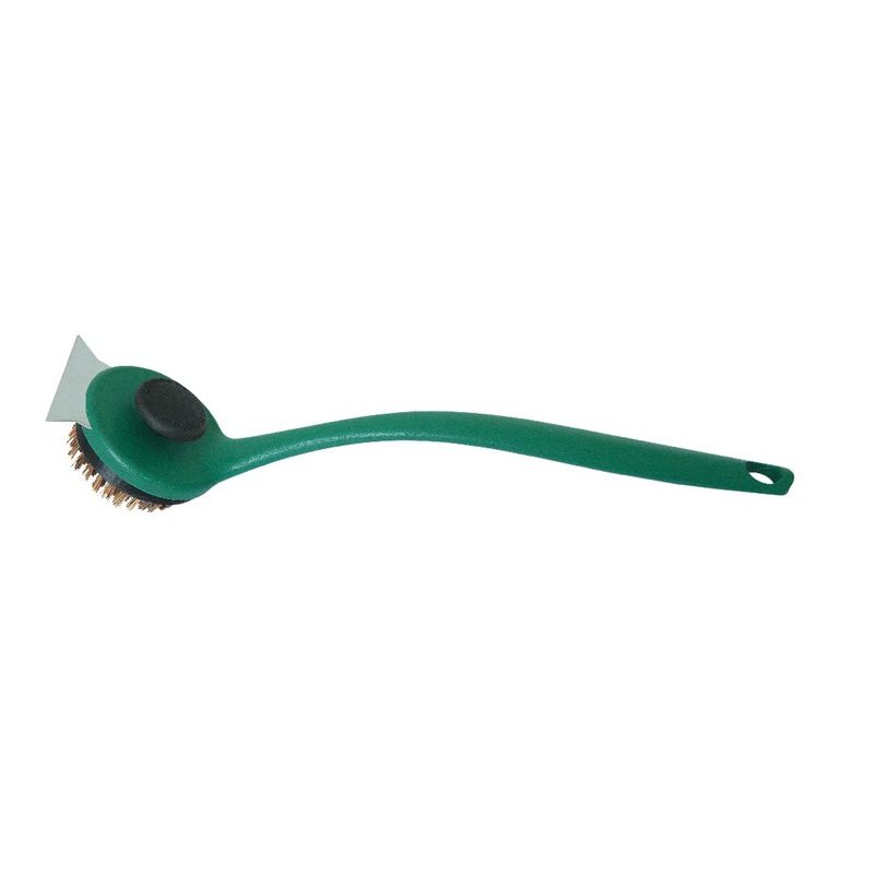 SpeediClean Palmyra Bristle Long-Handle Grid Scrubber