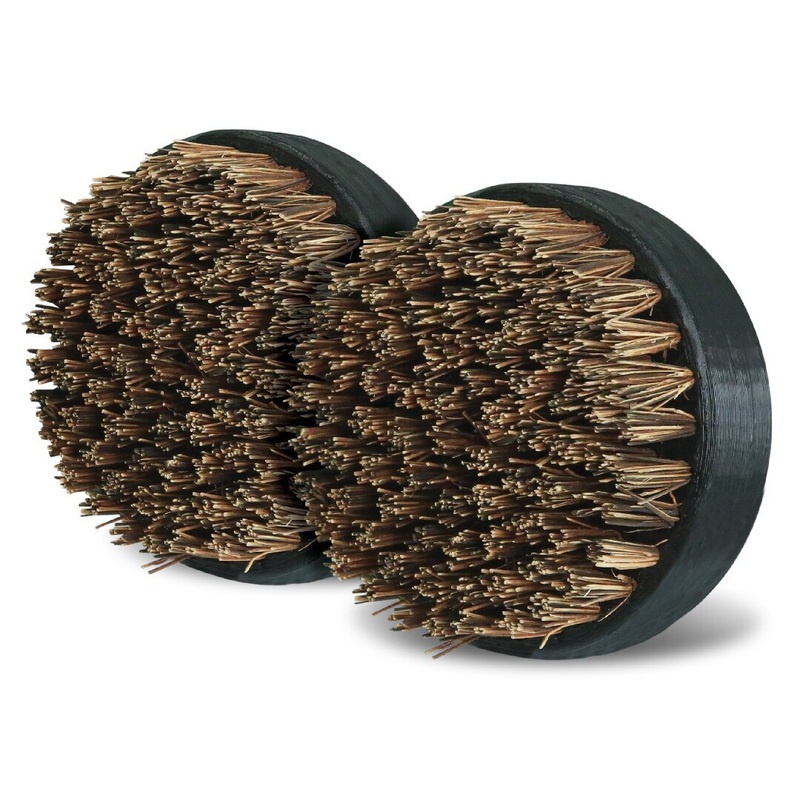 SpeediClean All-Natural Palmyra Bristle Replacement Scrubber Pads