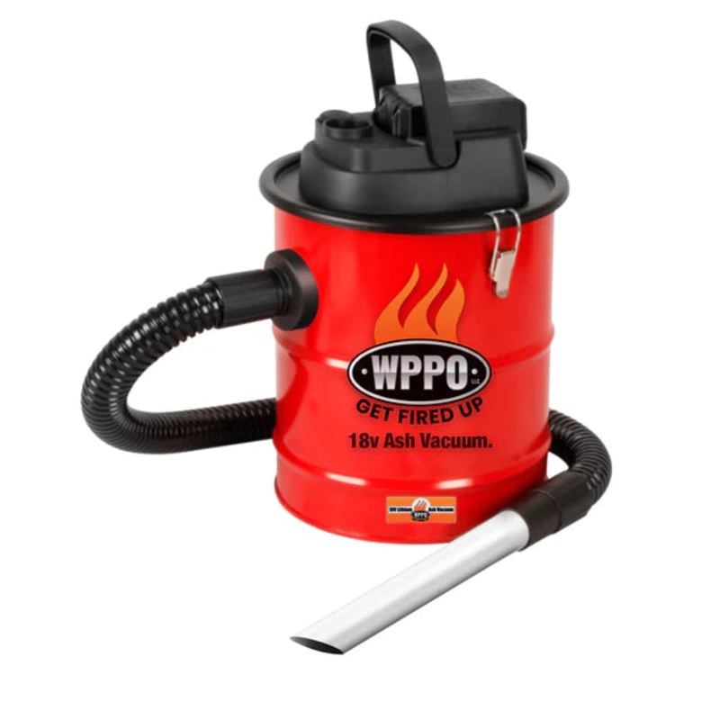 WPPO 18V Rechargeable ash vacuum with attachments
