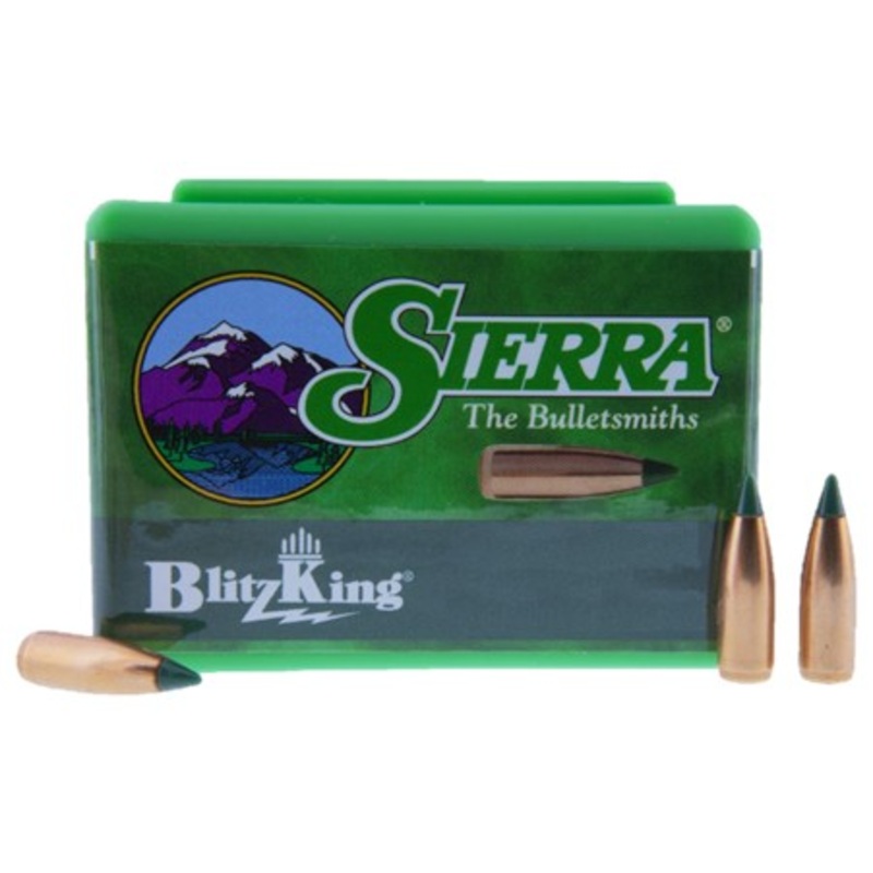 Sierra BlitzKing Bullets 20 Caliber (204 Diameter) 32 Grain Polymer Tip Flat Base (100pk)