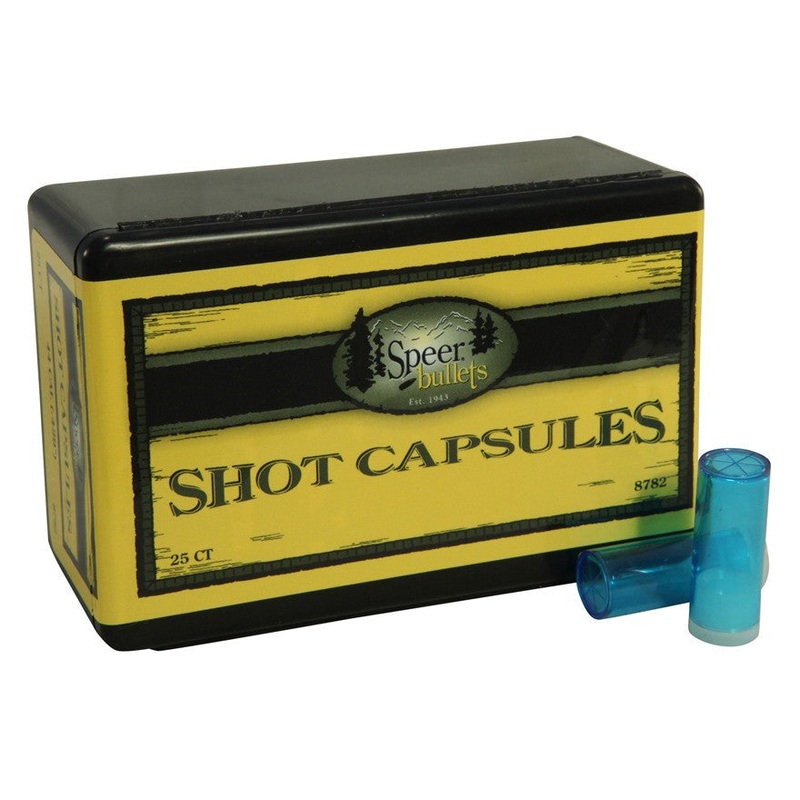 Speer 44 Cal (.429) Empty Shot Capsules (25pk)