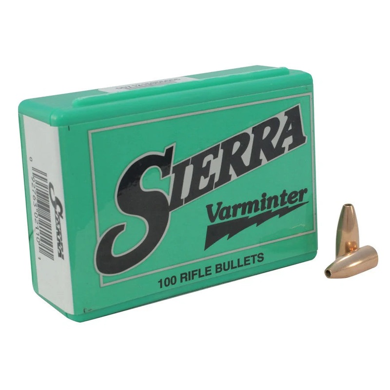 Sierra Varminter Bullets 6.5mm (264 Diameter) 100 Grain Hollow Point (100pk)