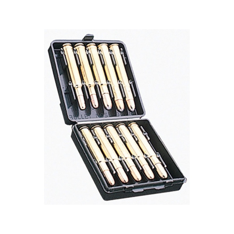 MTM Ammo Wallet Rifle Ammunition Carrier 10-Round Big Game Magnum Brown