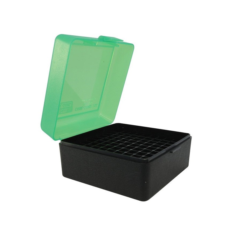 MTM Flip-Top Ammo Box 17 Remington, 204 Ruger, 223 Remington 100-Round
