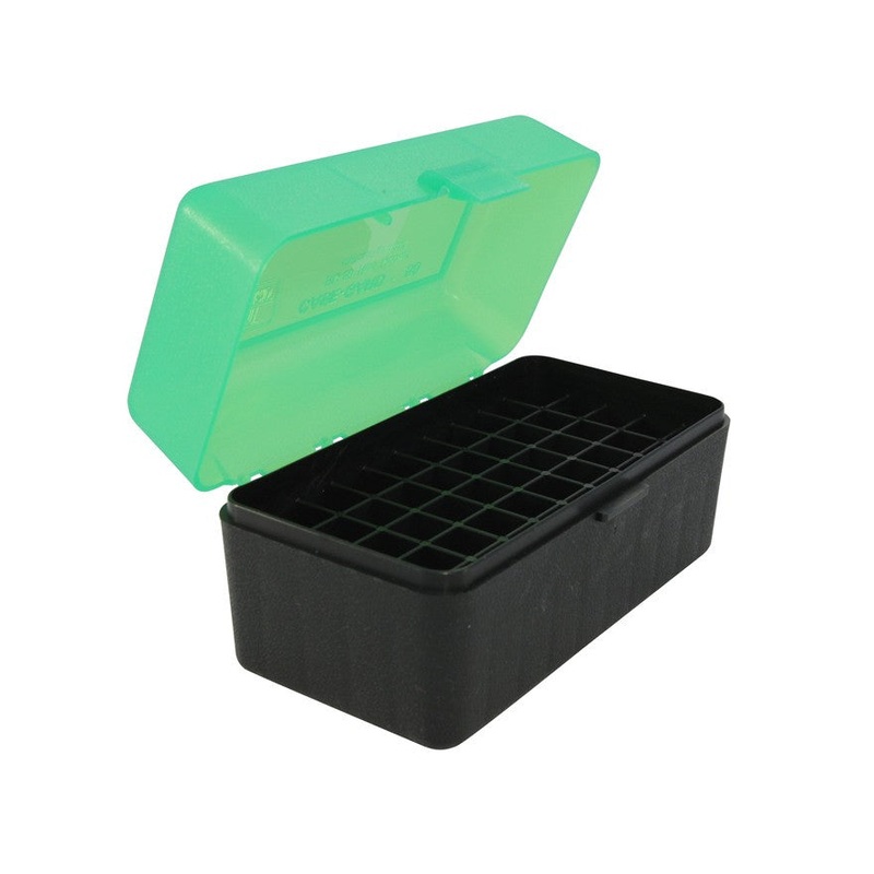 MTM Flip-Top Ammo Box 22-250 Remington, 243 Winchester, 308 Winchester 50-Round