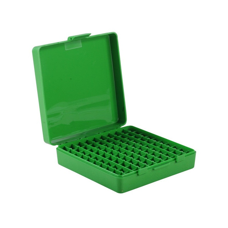MTM Flip-Top Ammo Box 380 ACP, 9mm Luger 100-Round