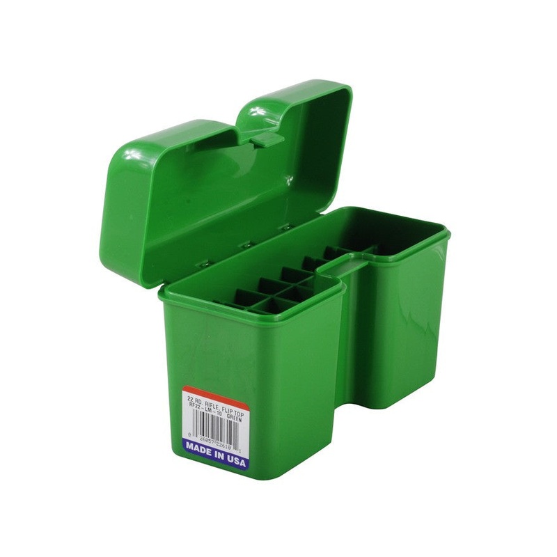 MTM Flip-Top Ammo Box 7mm Remington Magnum, 300 Winchester Magnum, 375 Remington Ultra Magnum 22-Round