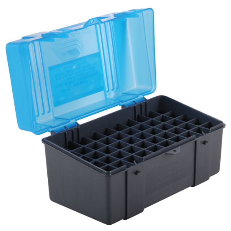 Plano Flip-Top Ammo Box Large  50-Round Plastic