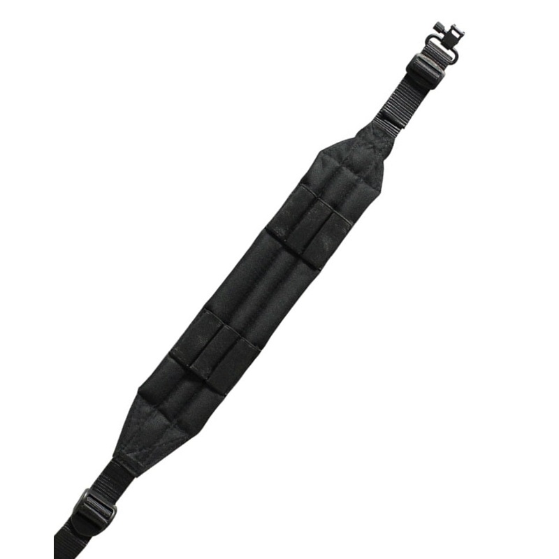 Pro-Tactical Max Hunter Black Gun Sling With Ammo Loops and Quick Detach Swivels (GS-010)