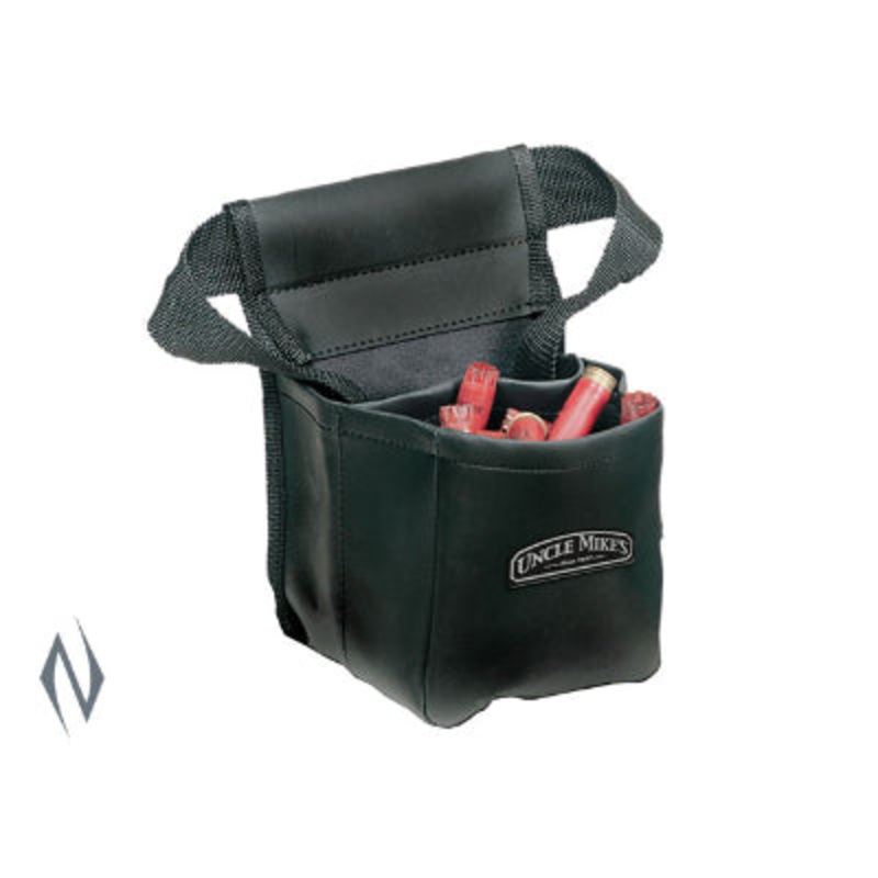 Uncle Mike’s Padded Double Shot Shell Pouch with Adjustable Belt