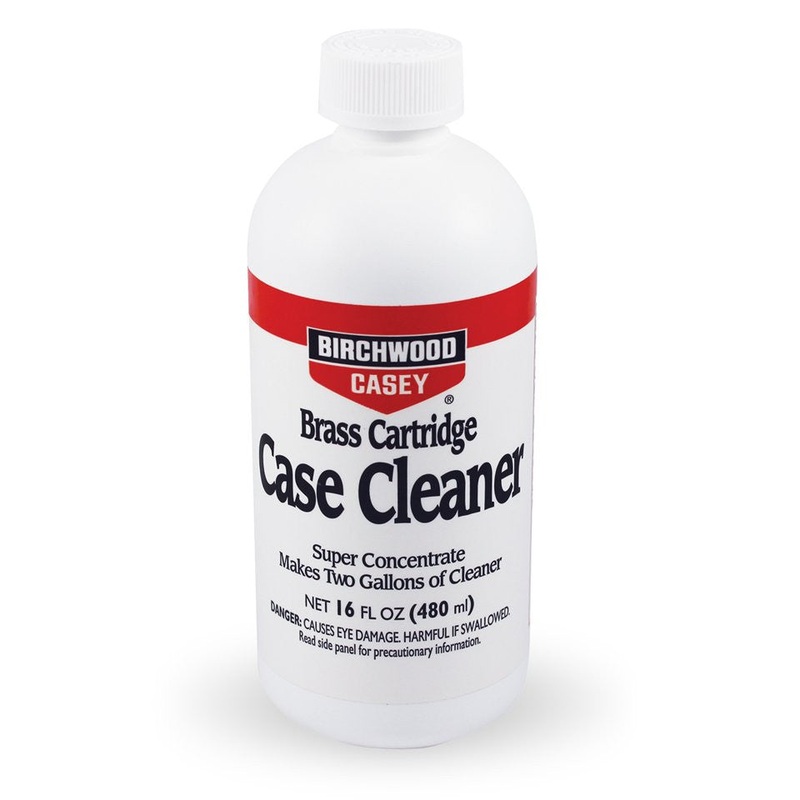 Birchwood Casey Brass Cartridge Case Cleaner Super Concentrate (16oz)
