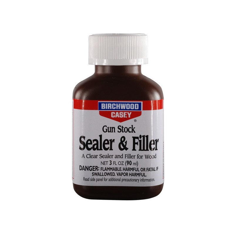 Birchwood Casey Gun Stock Clear Sealer & Filler (3oz)