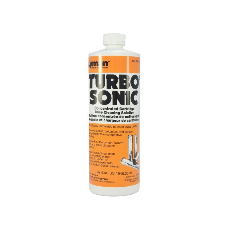 Lyman Turbo Sonic Ultrasonic Case Cleaning Solution Liquid (32oz)