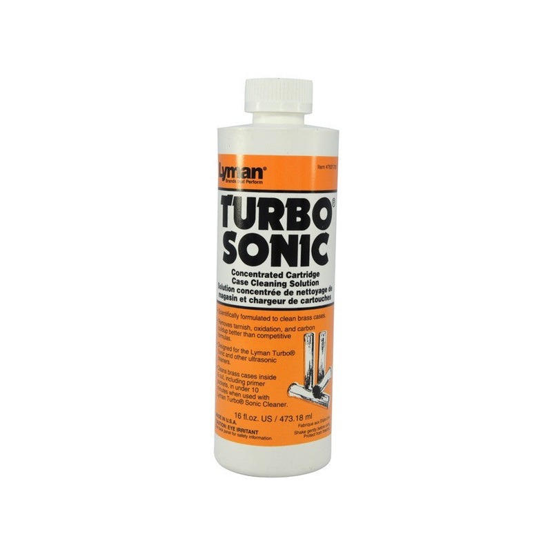 Lyman Turbo Sonic Ultrasonic Liquid Case Cleaning Solution (16oz)