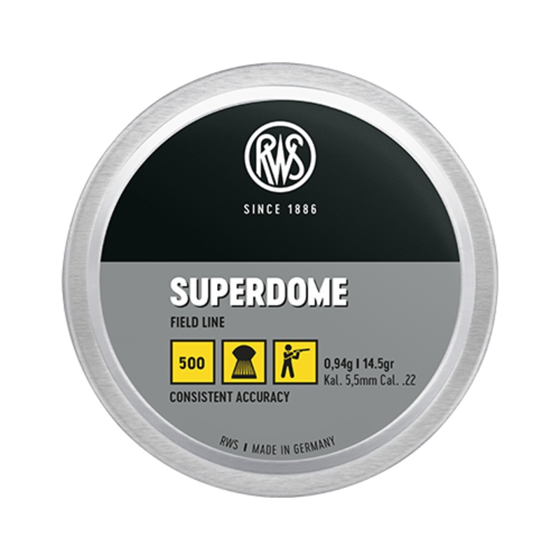 RWS Superdome 22 Cal Air Pellets 14.5gr / 0.94g (500pk)