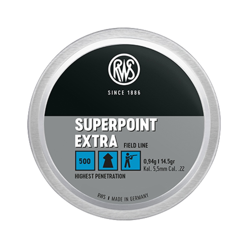 RWS Superpoint Extra 22 Cal Air Pellets 14.5gr / 0.94g (500pk)