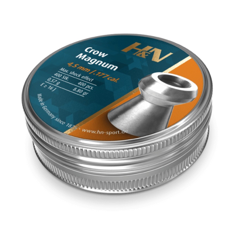 H&N Crow Magnum 177 Cal Air Pellets 8.80gr / 0,57g (400pk)