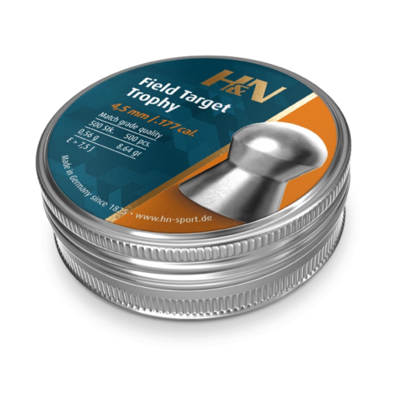 H&N Field Target Trophy 177 Cal Air Pellets 8.64gr / 0,56g (500pk)