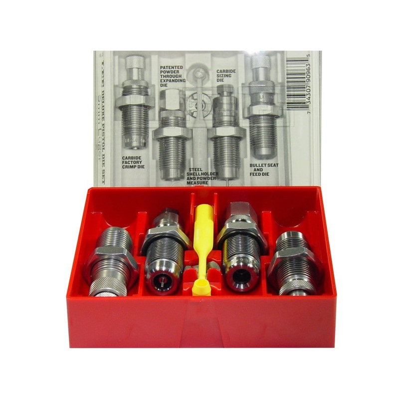Lee Deluxe Carbide 4-Die Set 44 Special, 44 Remington Magnum