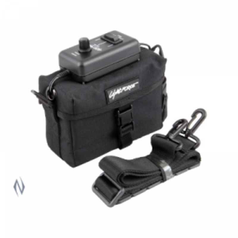 Light Force Battery Power Pack Carry Bag With Socket, Power Saver and Dimmer (BP8BPSNB)
