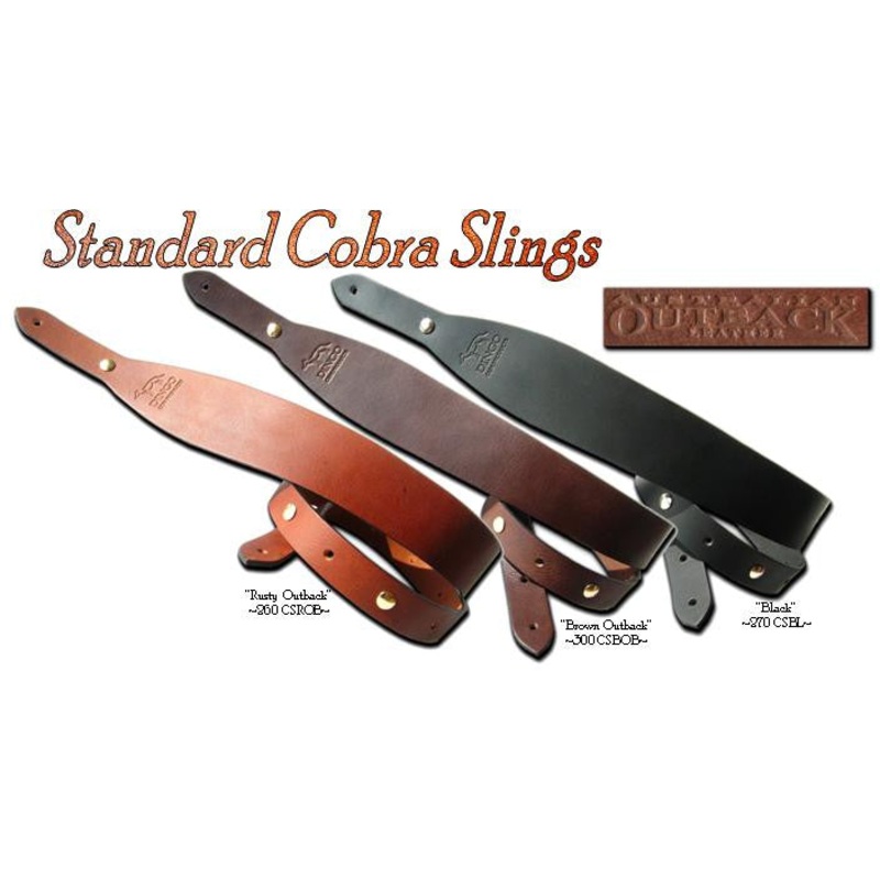 Dingo Leather Standard Cobra Sling Rusty Outback