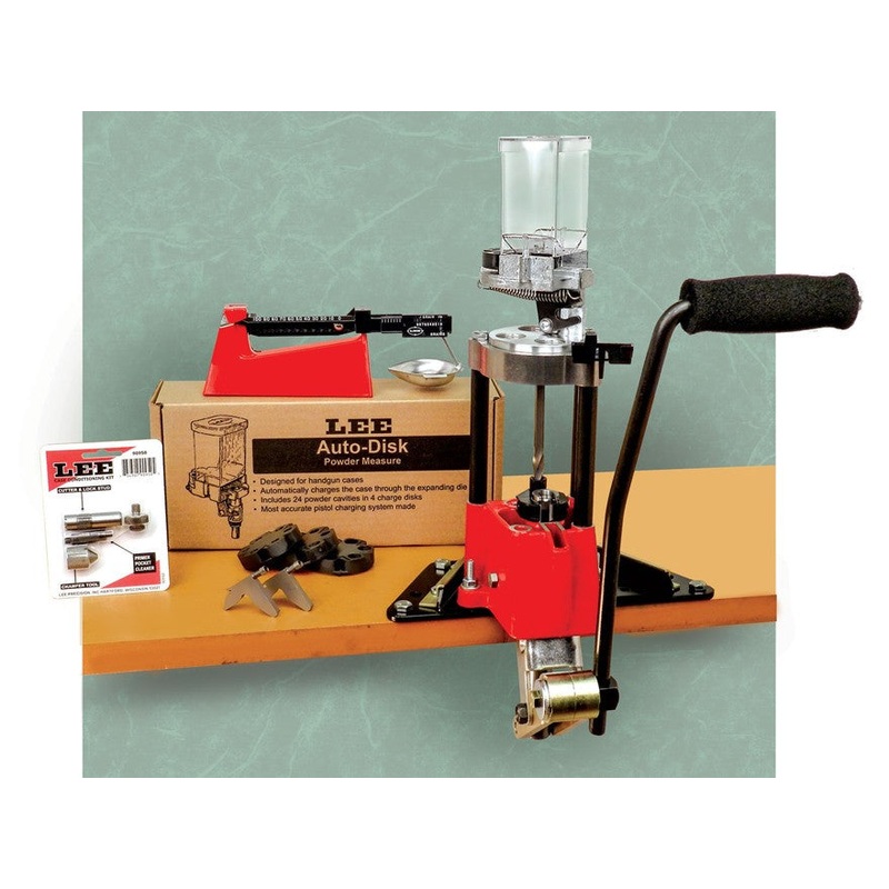 Lee 4 Hole Turret Press with Auto Index Value Kit (90928)