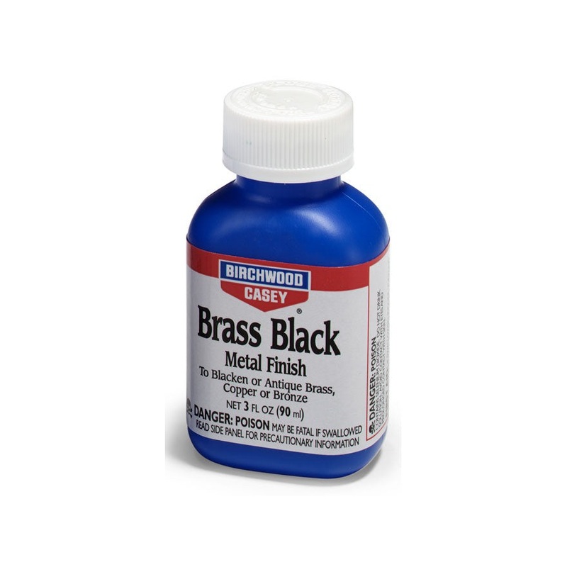 Birchwood Casey Brass Black Metal Finish (3oz)