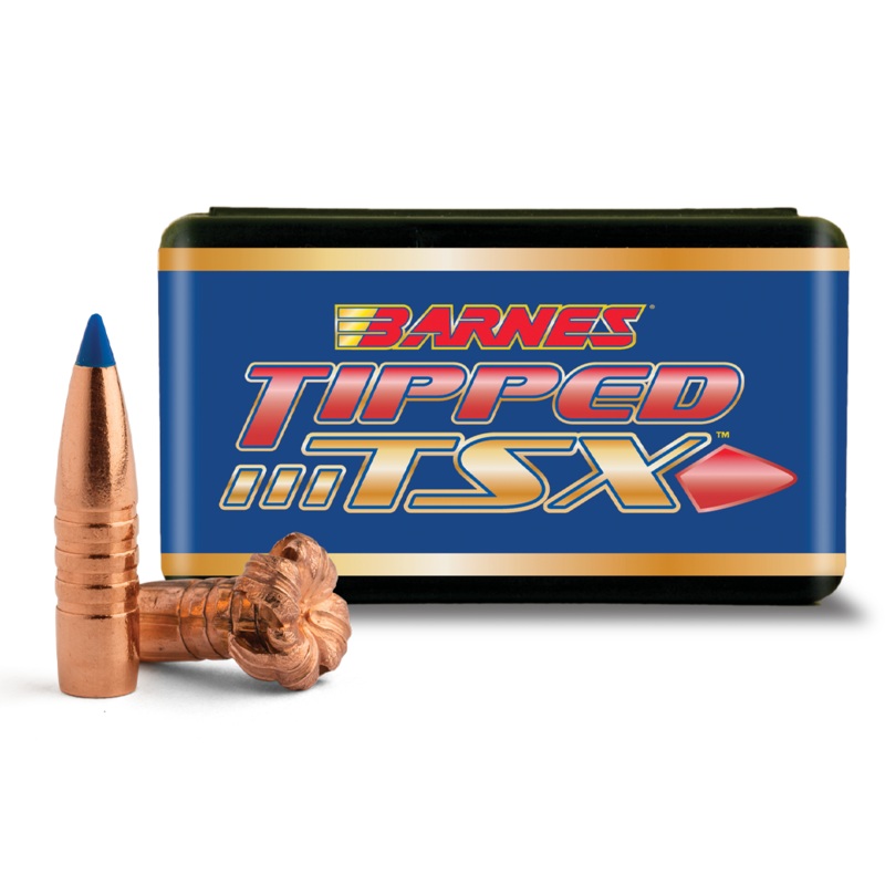 Barnes Tipped Triple-Shock X Bullets .338 185gr Spitzer Boat Tail Lead-Free (50pk)
