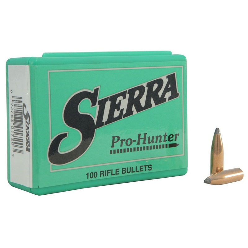 Sierra Pro-Hunter Bullets 6.5mm (264 Diameter) 120 Grain Spitzer (100pk)