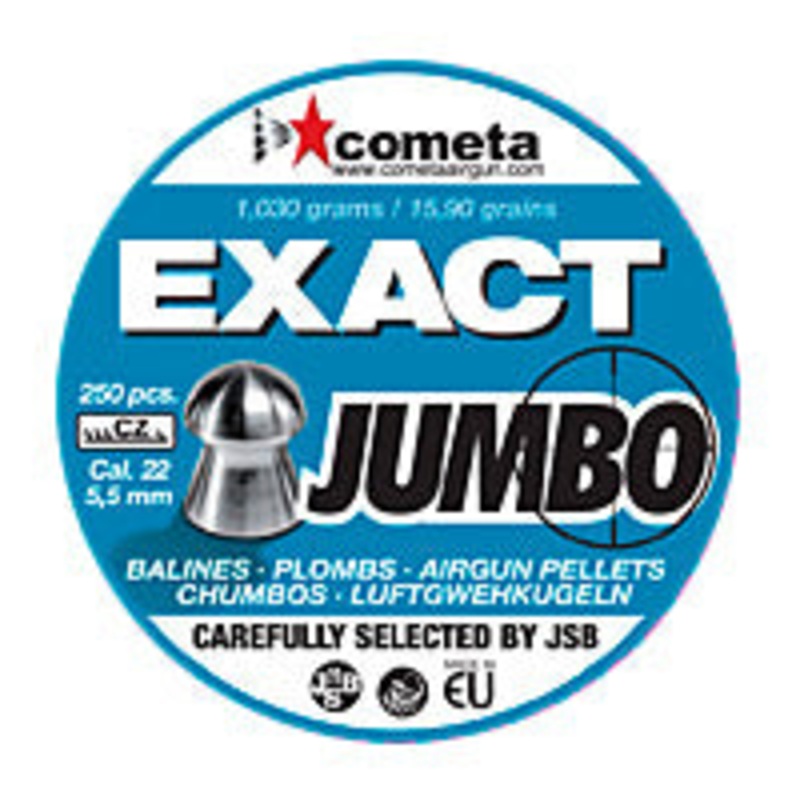 Cometa Exact Jumbo 22 Cal Air Pellets 15.90gr / 1,03g (250pk)