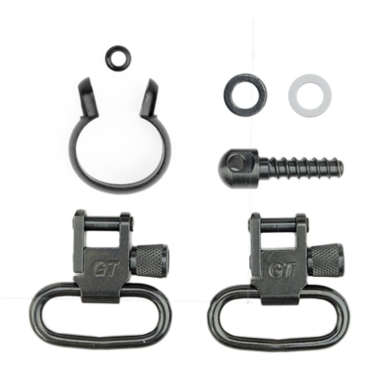 Grovtec Barrel Band Swivel Set for Winchester / Marlin Centrefire Lever Action Rifles 0.645 – 0.660 Diameter (GTSW41)