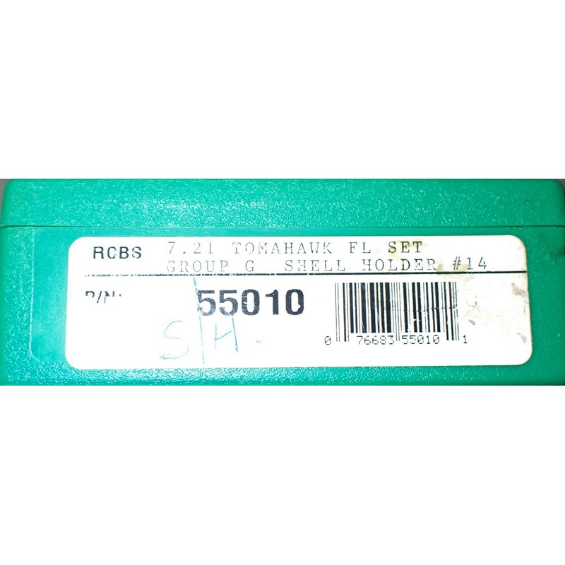RCBS 2-Die Set 7.21 Tomahawk (U55010)