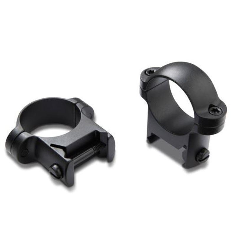Burris 1  Zee Low Matte Weaver-Style Rings