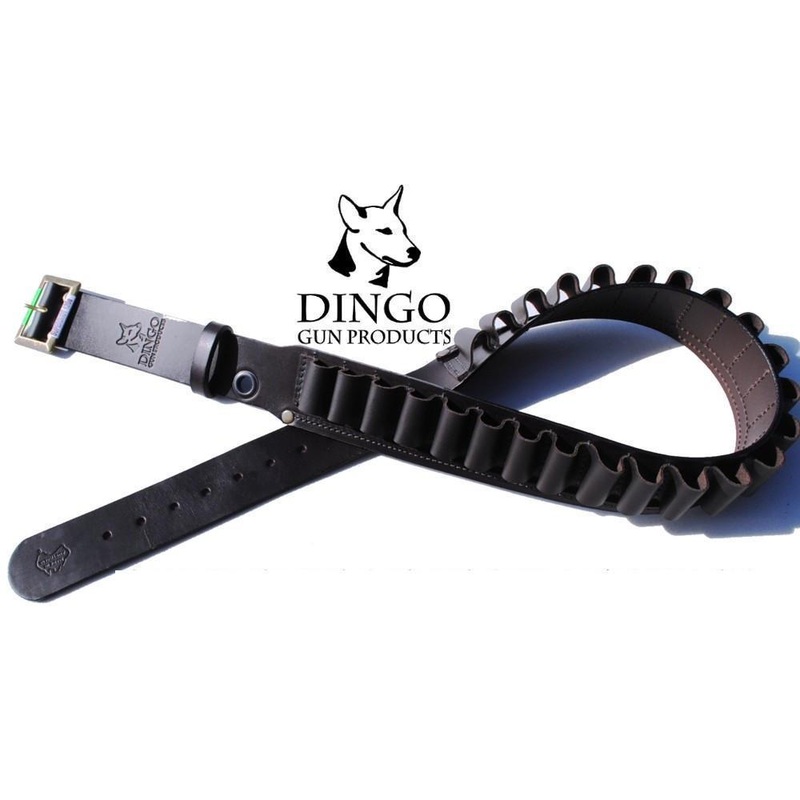 Dingo Leather Small Handgun Belt 38Special – 9mm  32-38(38JSHB)