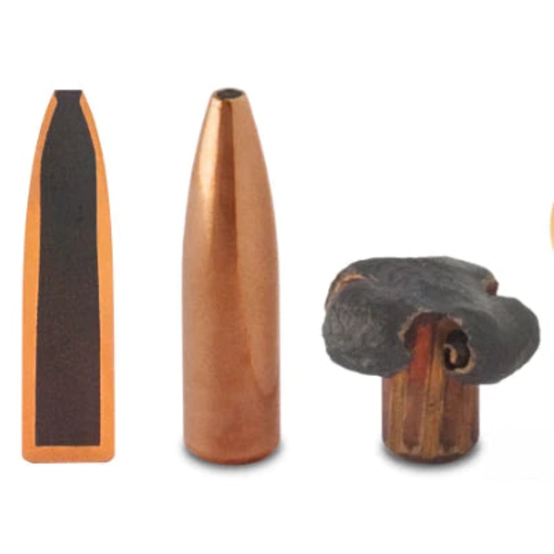 Woodleigh Bullets 35 Caliber (358 Diameter) 250 Grain Weldcore Round Nose Soft Point (50pk)