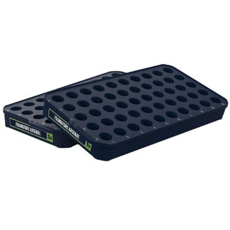 Frankford Arsenal Perfect Fit Gen 2 Loading Block / Reloading Tray #8 (338 Lapua Mag, 45-70 Gov’t) 2pk
