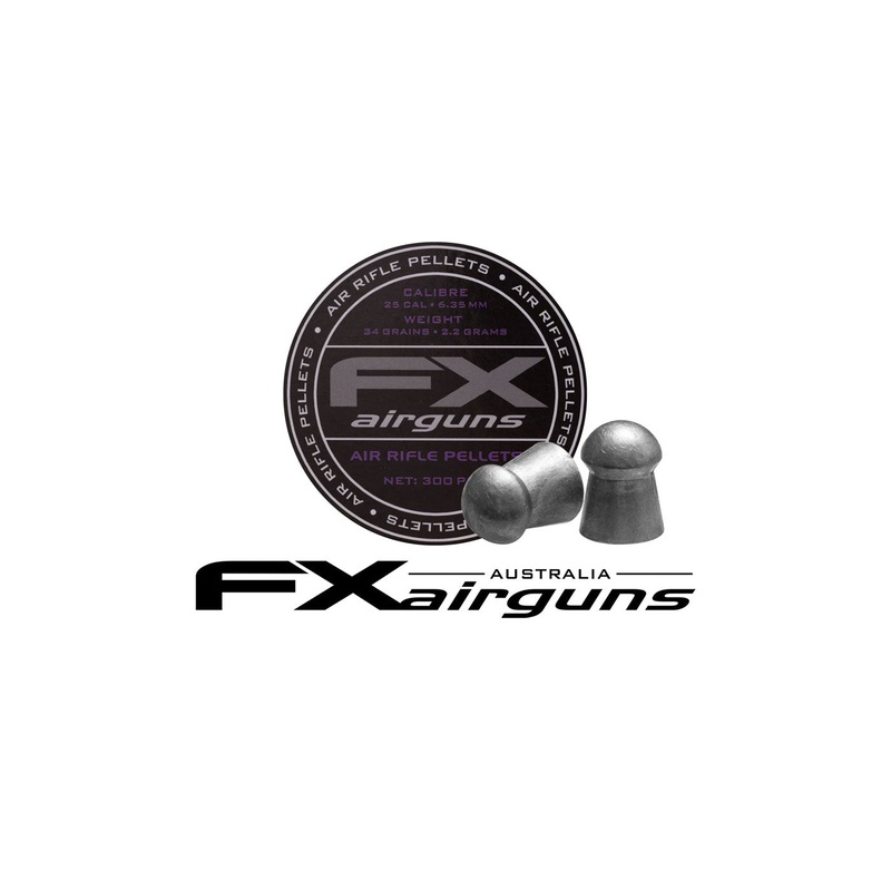 FX Premium Pellets (Diabolo Exact King Heavy MKII) cal .25 / 6.35mm / 33.95gr (300 pcs) (FXP-5533)