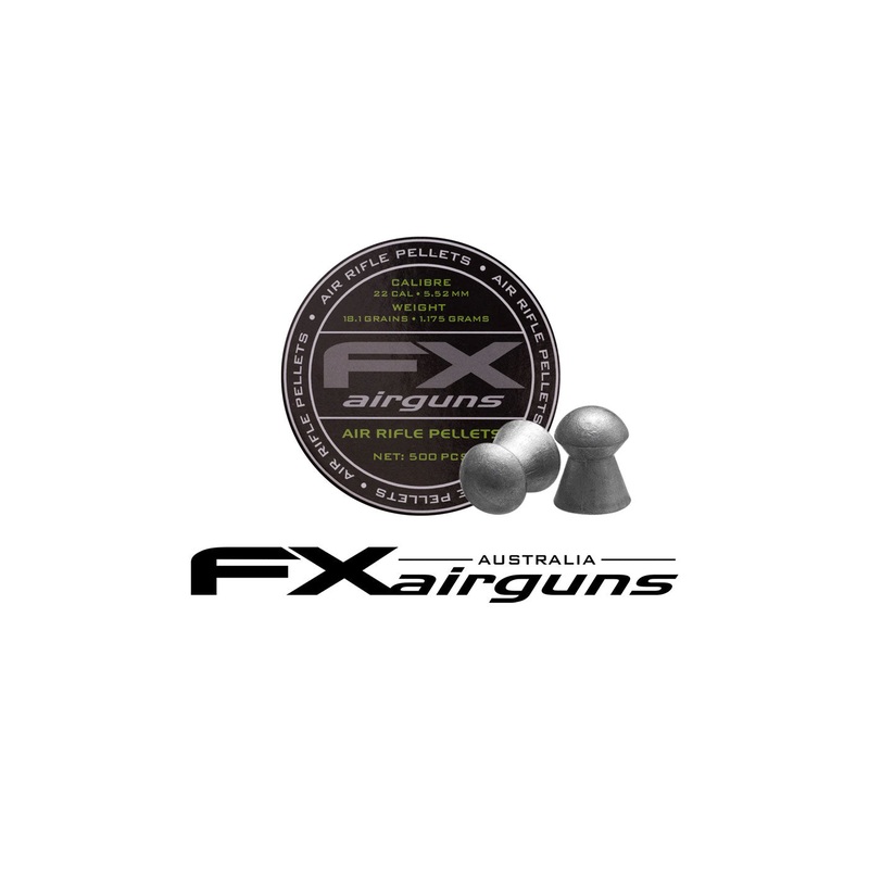 FX Premium Pellets (Diabolo JUMBO EXACT HEAVY) cal .22 / 5.52mm / 18.13gr (500 pcs) (FXP-552218)