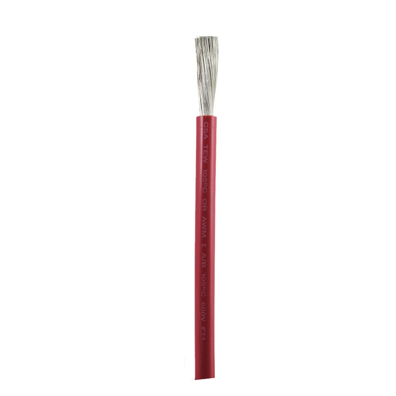 Ancor Red 4/0 AWG Battery Cable – Sold By The Foot [1195-FT]