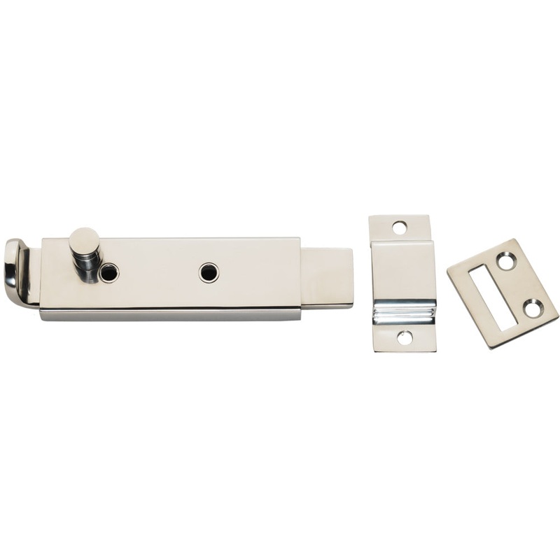 Whitecap Spring Loaded Slide Bolt/Latch – 316 Stainless Steel – 5-5/16 [S-588C]