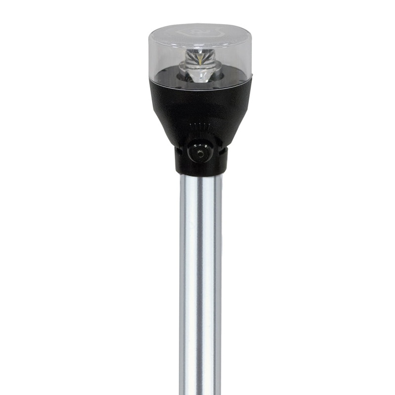 Attwood LED Articulating All Around Light – 24 Pole [5530-24A7]
