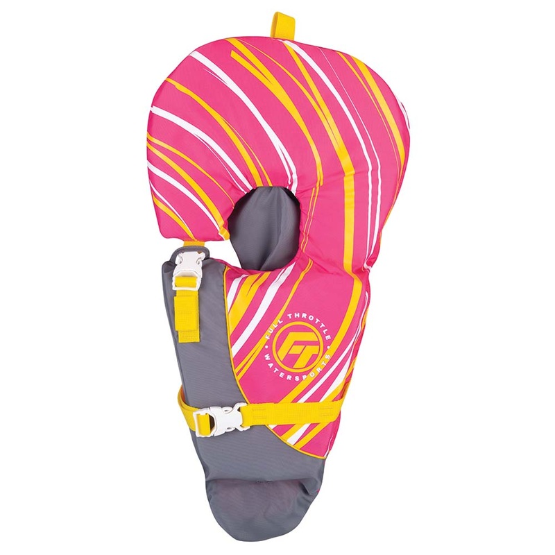 Full Throttle Baby-Safe Life Vest – Infant to 30lbs – Pink [104000-105-000-15]