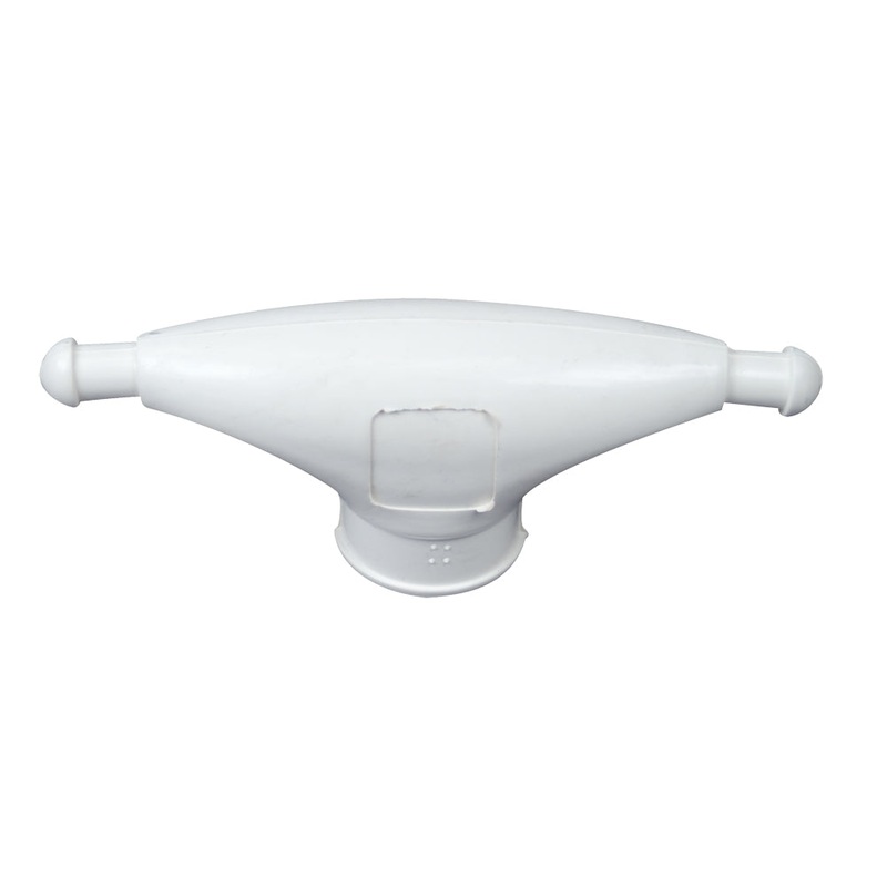 Whitecap Rubber Spreader Boot – Pair – Medium – White [S-9201P]