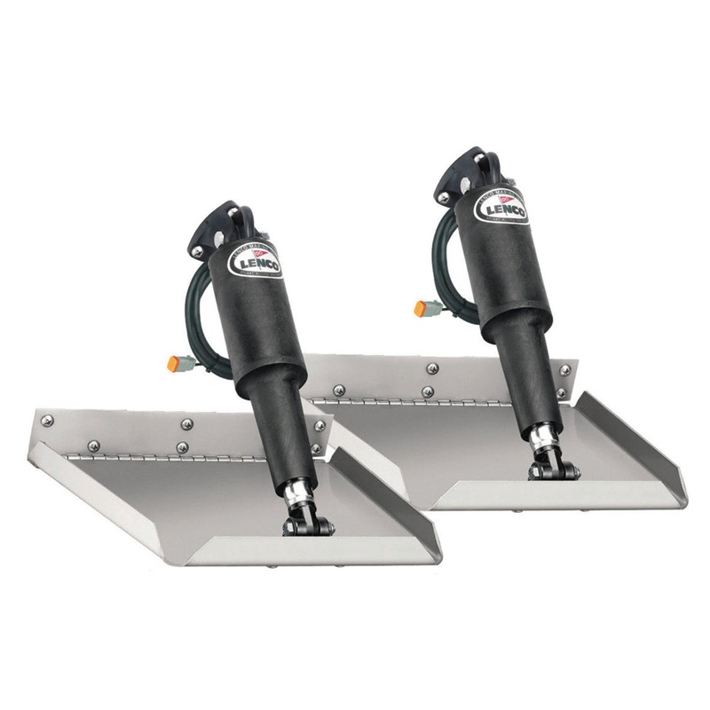 Lenco 9 x 12 Edge Mount Trim Tab Kit w/o Switch [15014-101]