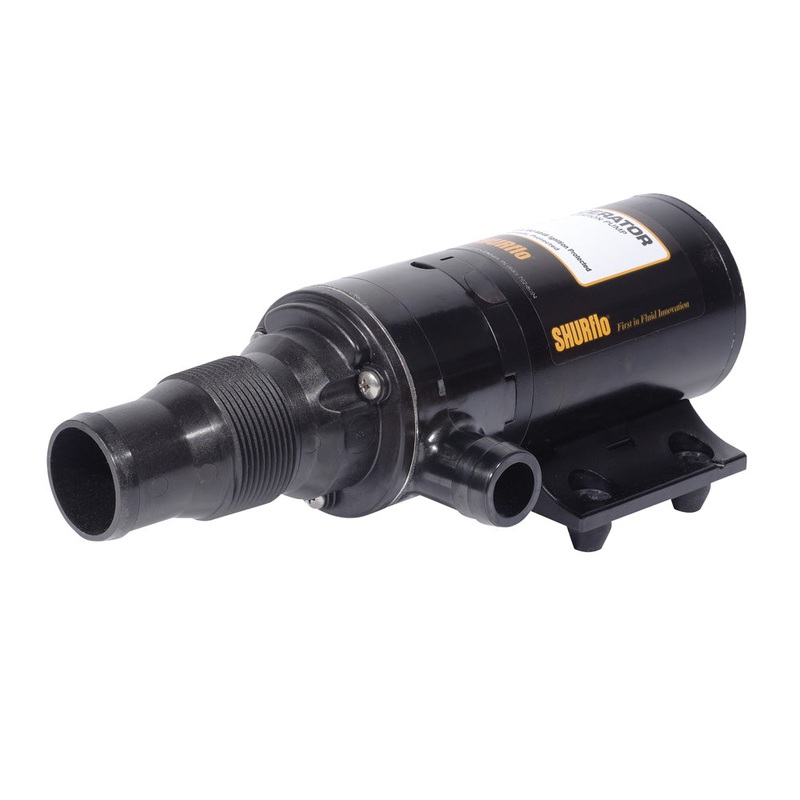 Shurflo by Pentair MACERATOR Pump w/180 Port – 12 VDC, 13 GPM [3200-101]