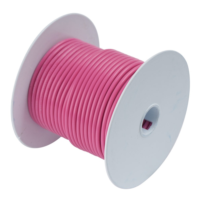 Ancor Pink 14AWG Tinned Copper Wire – 100′ [104610]
