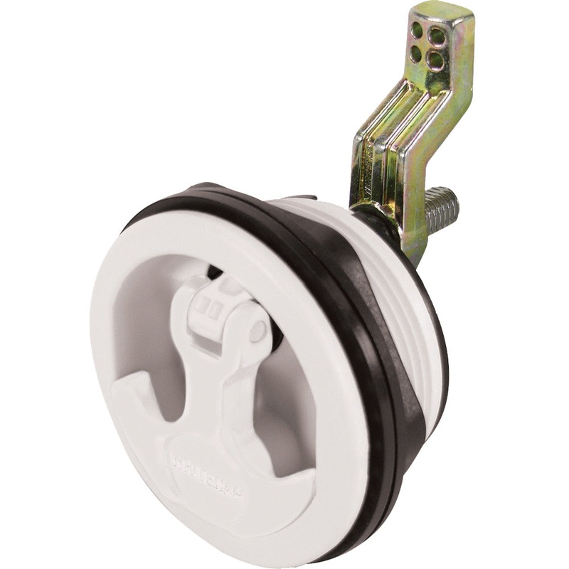 Whitecap Non-Locking Nylon T-Handle – White/White [3230WC]