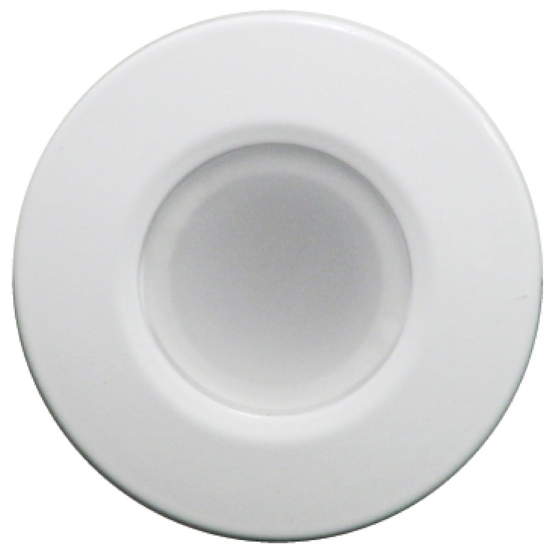 Lumitec Orbit Flush Mount Down Light – Blue Non-Dimming, Red Non-Dimming  White Dimming w/White Housing [112528]