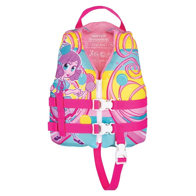 Full Throttle Water Buddies Life Vest – Child 30-50lbs – Princess [104300-105-001-17]
